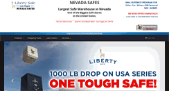 Desktop Screenshot of libertysafelasvegas.com